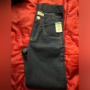 Frame denim size 24 dark blue wide leg jeans